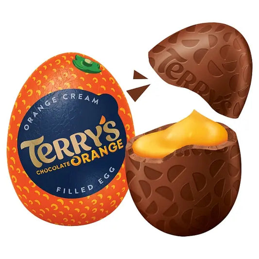 Huevo Relleno de Crema de Naranja de Terry's 34g OhMyCandyBox