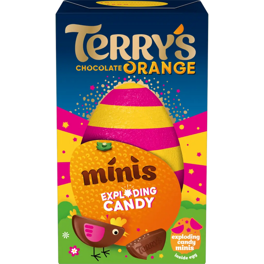 Huevo de Naranja de Terry's con Mini Caramelos Explosivos 91g OhMyCandyBox