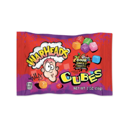 Warheads Cubos Masticables 57g OhMyCandyBox