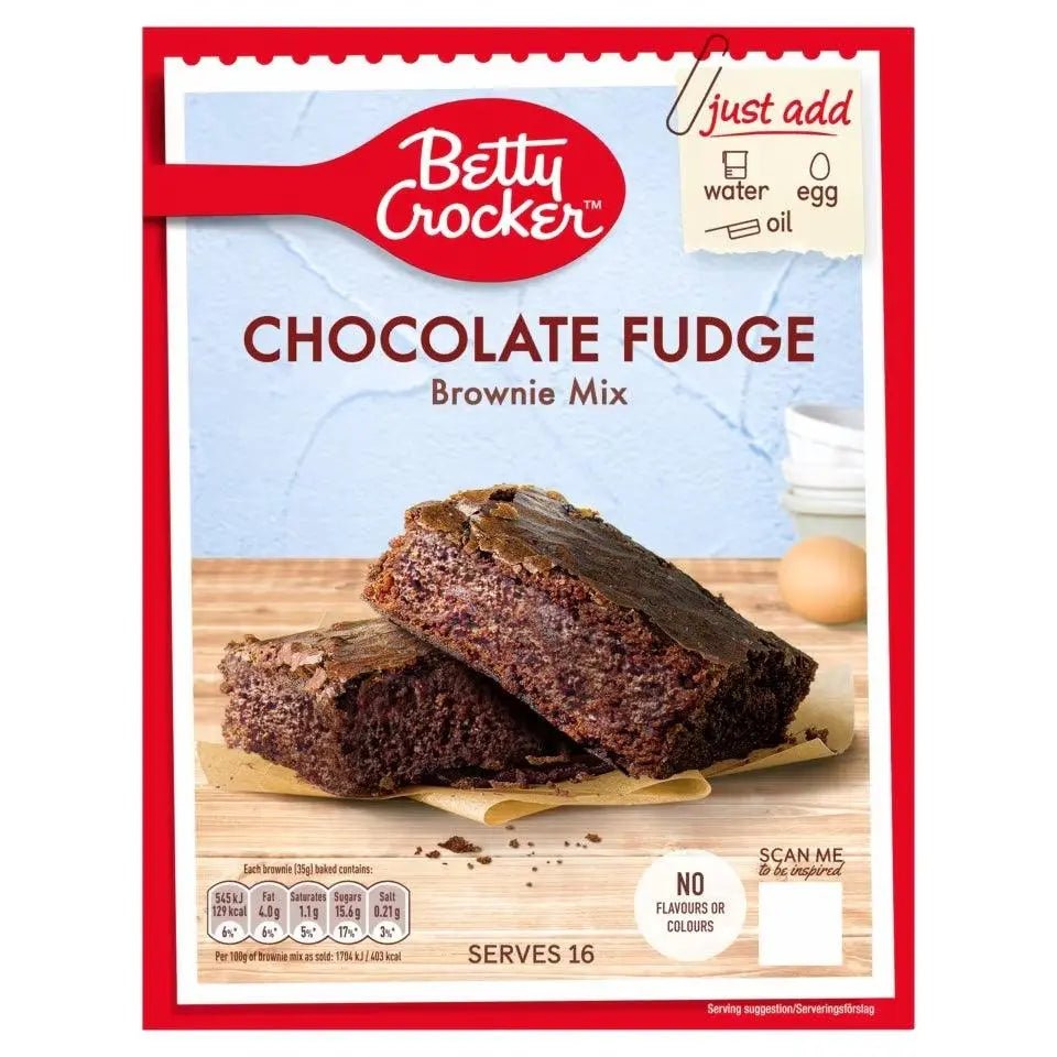 Mezcla para Brownie Betty Crocker Chocolate Fudge 415g OhMyCandyBox