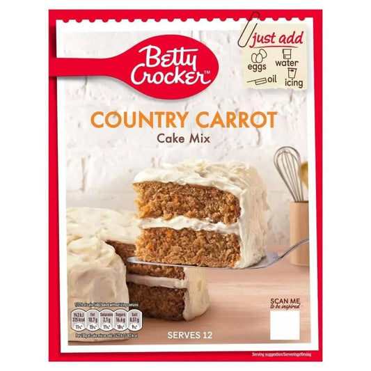 Mezcla para Pastel Betty Crocker Zanahoria Campestre 425g OhMyCandyBox