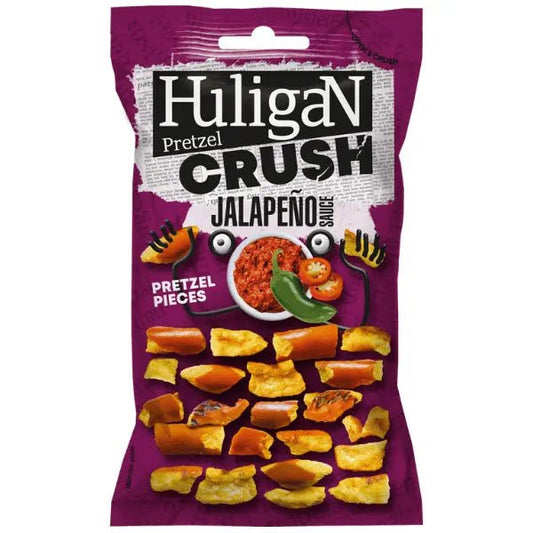 HuligaN Pretzel Crush Jalapeño 65g OhMyCandyBox