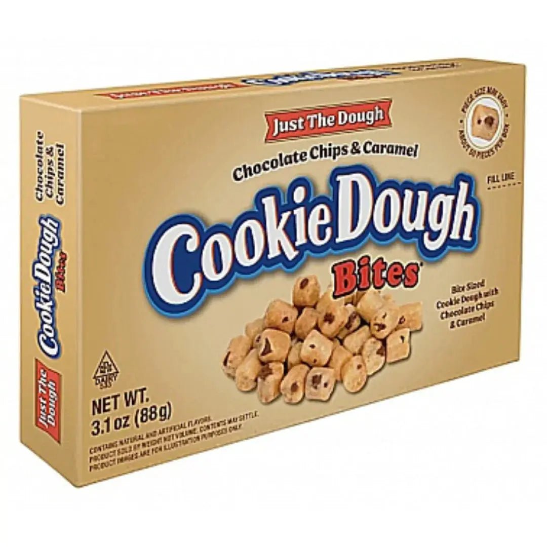 Just The Dough Bites de Masa para Galletas Chips de Chocolate & Caramelo 88g OhMyCandyBox
