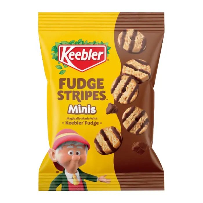 Galletas Keebler Fudge Stripes Minis Original 57g OhMyCandyBox