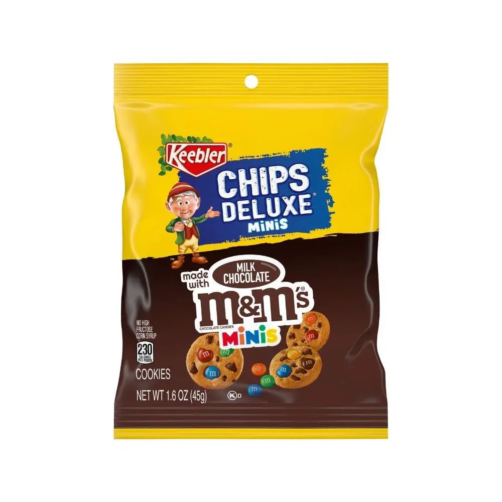 Galletas Keebler con M&M's Minis Tamaño Bocado 45g OhMyCandyBox