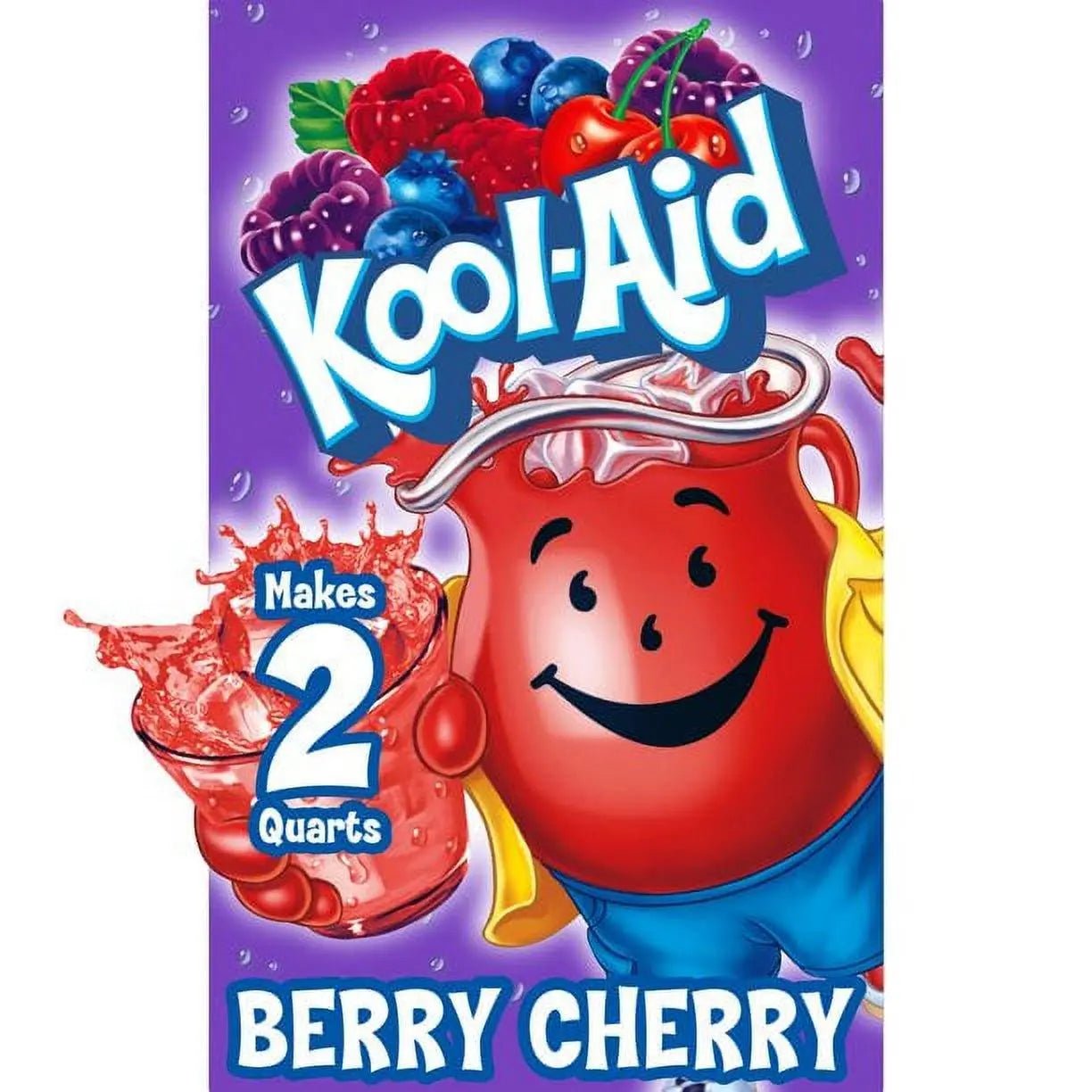 Mezcla de Bebida Kool-Aid Twists Explosión de Cereza y Frutas del Bosque 5g OhMyCandyBox