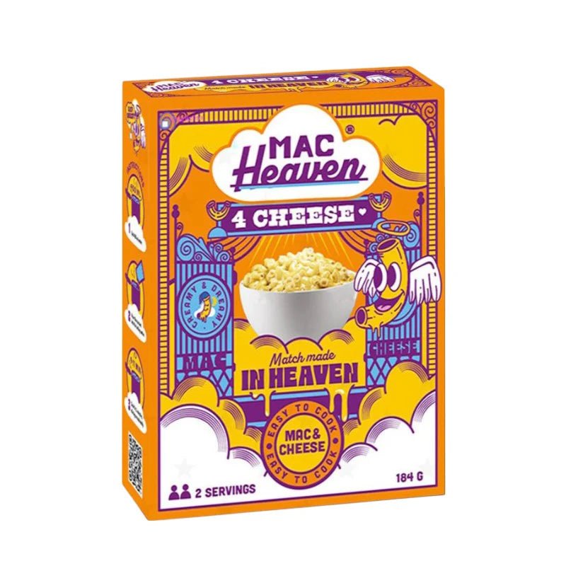 Mac Heaven Mac and Cheese Four Cheese 184g - OhMyCandyBox
