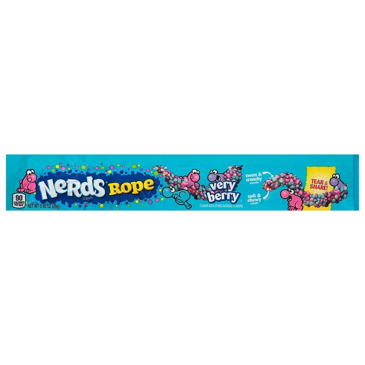 Nerds Rope Very Berry 26g OhMyCandyBox