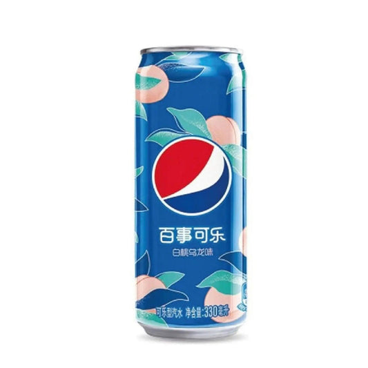 Pepsi Durazno Blanco 330ml OhMyCandyBox