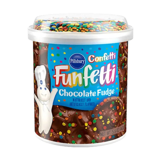 Pillsbury Crema Funfetti de Chocolate 442g OhMyCandyBox