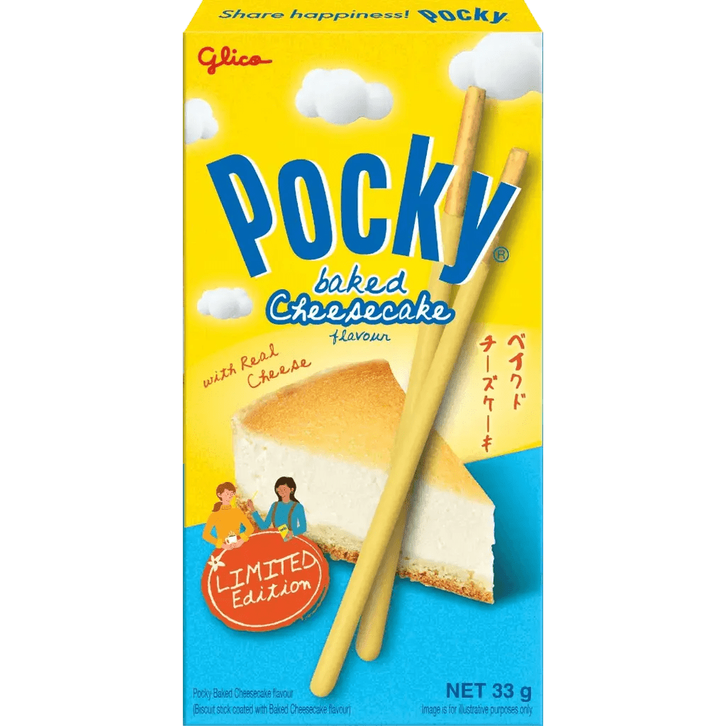 Pocky Tarta de Queso Horneada 33g OhMyCandyBox