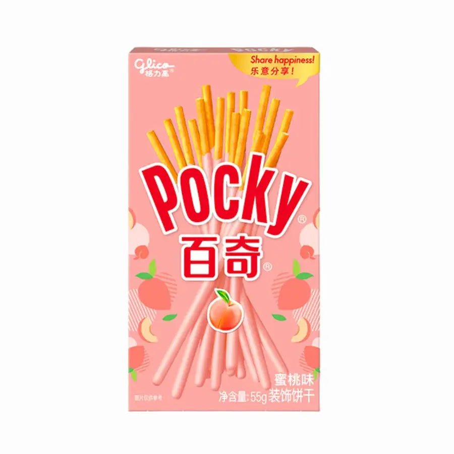Pocky Durazno 55g OhMyCandyBox