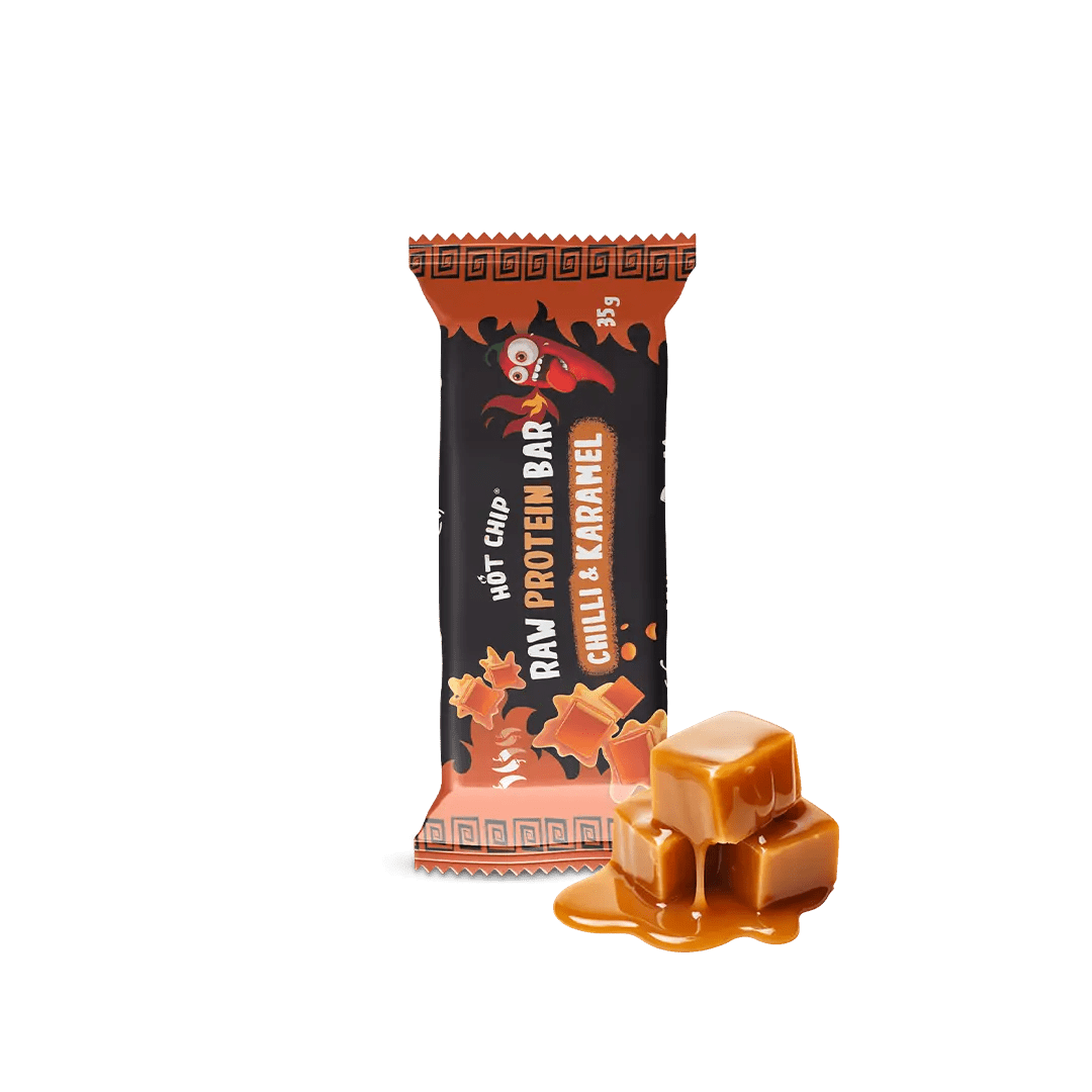 Barra de Proteína Cruda Caramelo 35g OhMyCandyBox