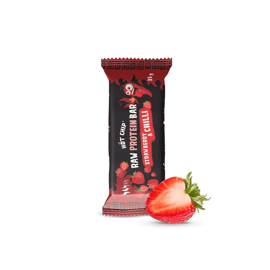 Barra de Proteína Cruda Fresa 35g OhMyCandyBox
