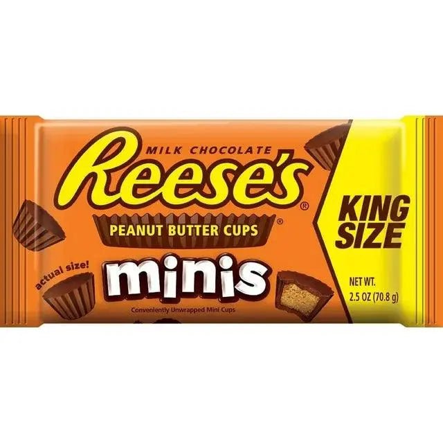 Reese's Mini Tazas de Mantequilla de Cacahuate Tamaño King 70g OhMyCandyBox
