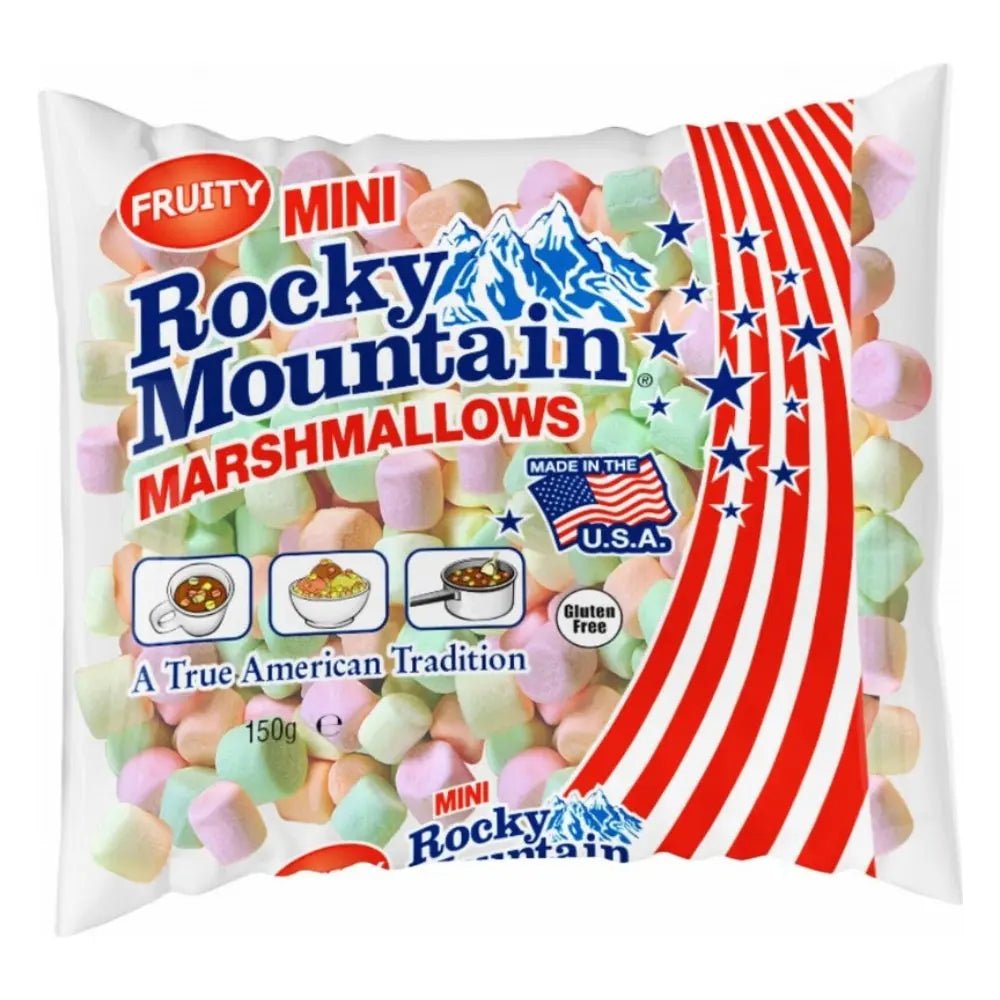 Malvaviscos Rocky Mountain Frutales Mini 150g OhMyCandyBox