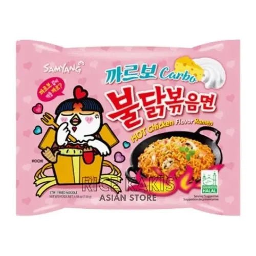 Samyang Buldak Carbonara Sabor Pollo Picante 130g OhMyCandyBox