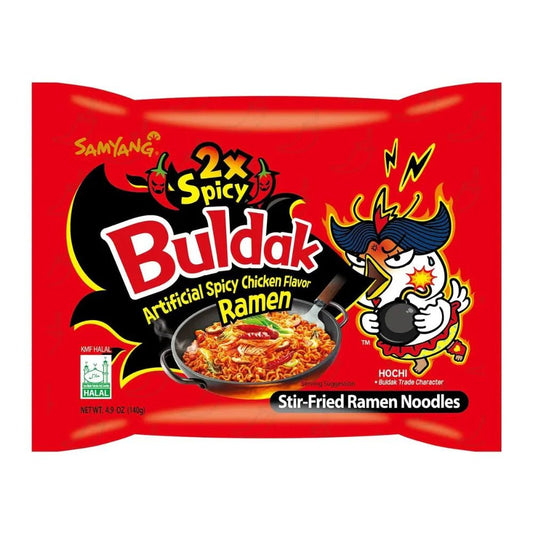 Samyang Buldak Instant Noodles Extra Hot Chicken 140g - OhMyCandyBox