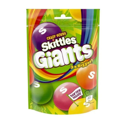 Skittles Giants Crazy Sours 132g OhMyCandyBox