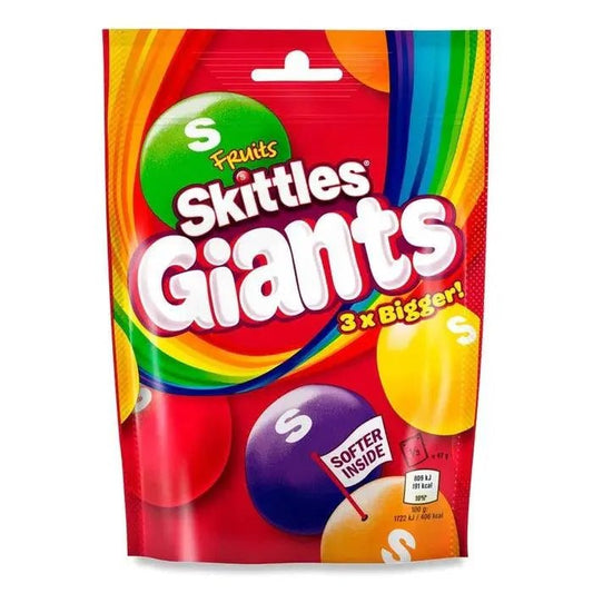 Skittles Gigantes Frutas 132g OhMyCandyBox
