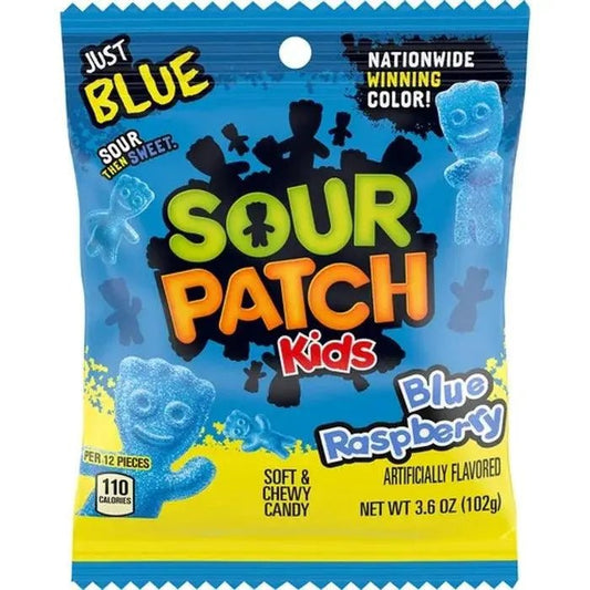 Sour Patch Kids Frambuesa Azul 102g OhMyCandyBox