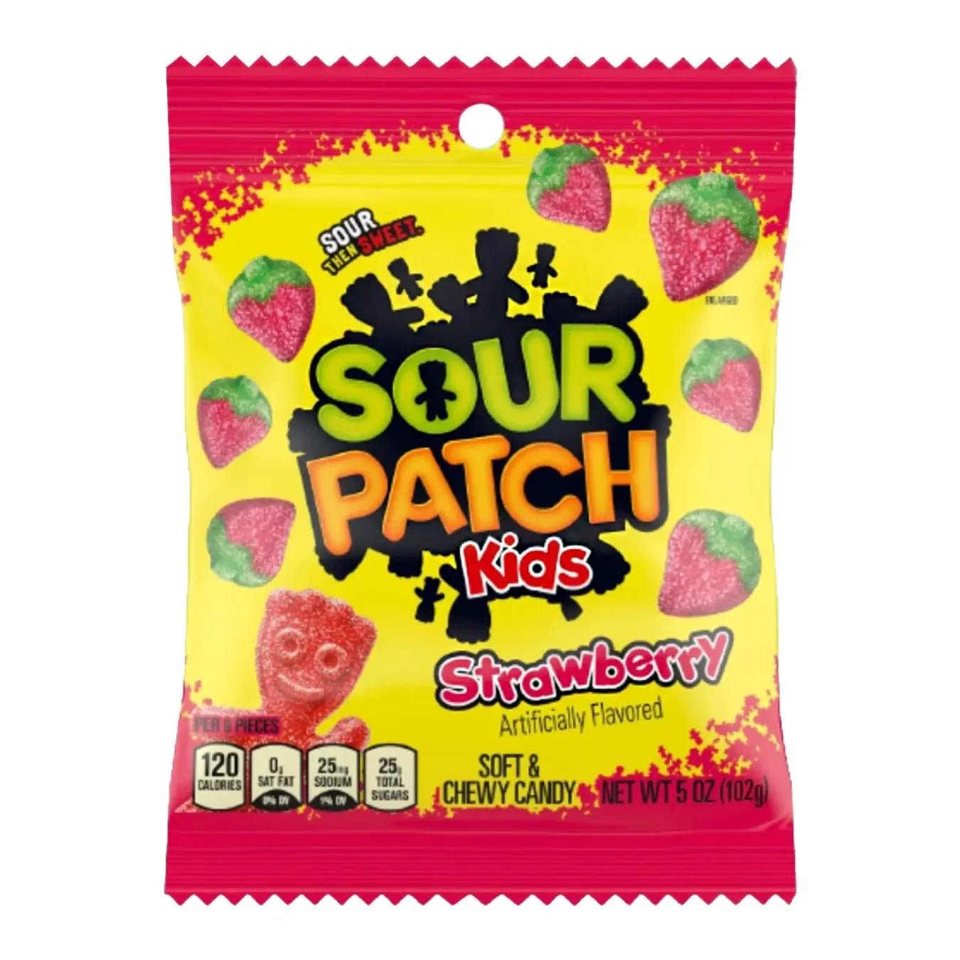 Sour Patch Kids Fresa 102g OhMyCandyBox