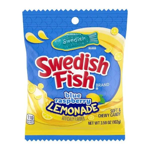 Swedish Fish Limonada de Frambuesa Azul 102g OhMyCandyBox