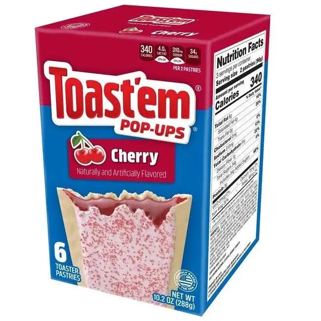 Toast'em Frosted Cherry 288g OhMyCandyBox