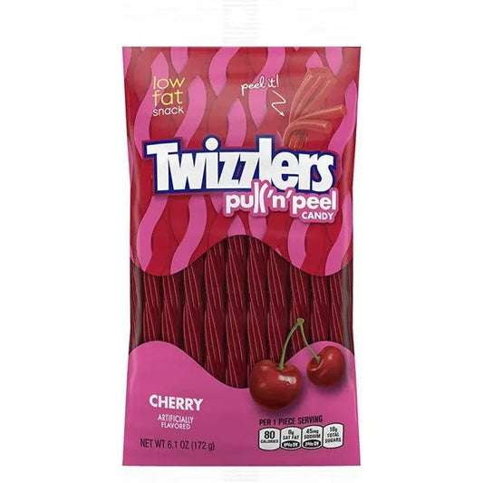 Twizzlers Pull 'n' Peel Cereza 172g OhMyCandyBox