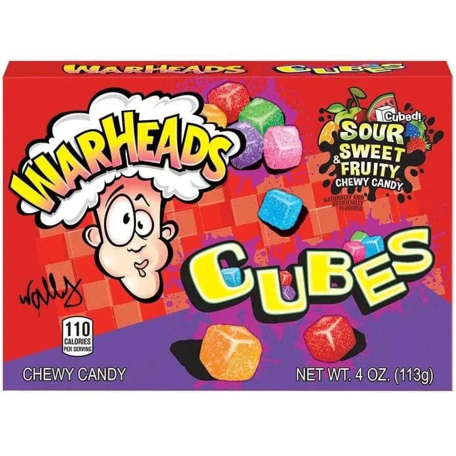 Cubos Masticables Warheads 113g OhMyCandyBox